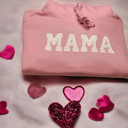 "Mama" Embroidered Hoodie